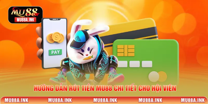 Hướng dẫn rút tiền MU88 chi tiết cho hội viên